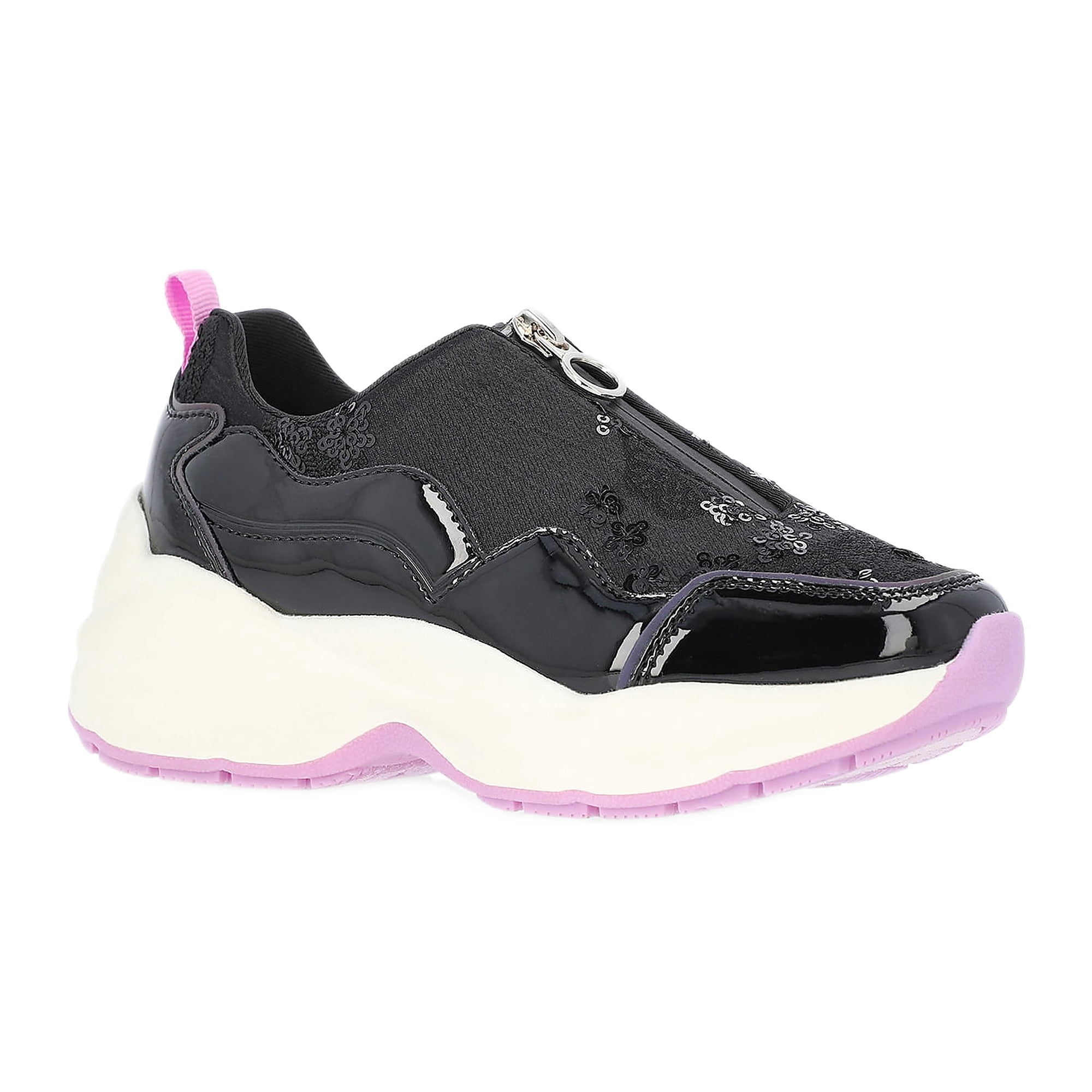 Justice Little and Big Girls Zip Sneakers
