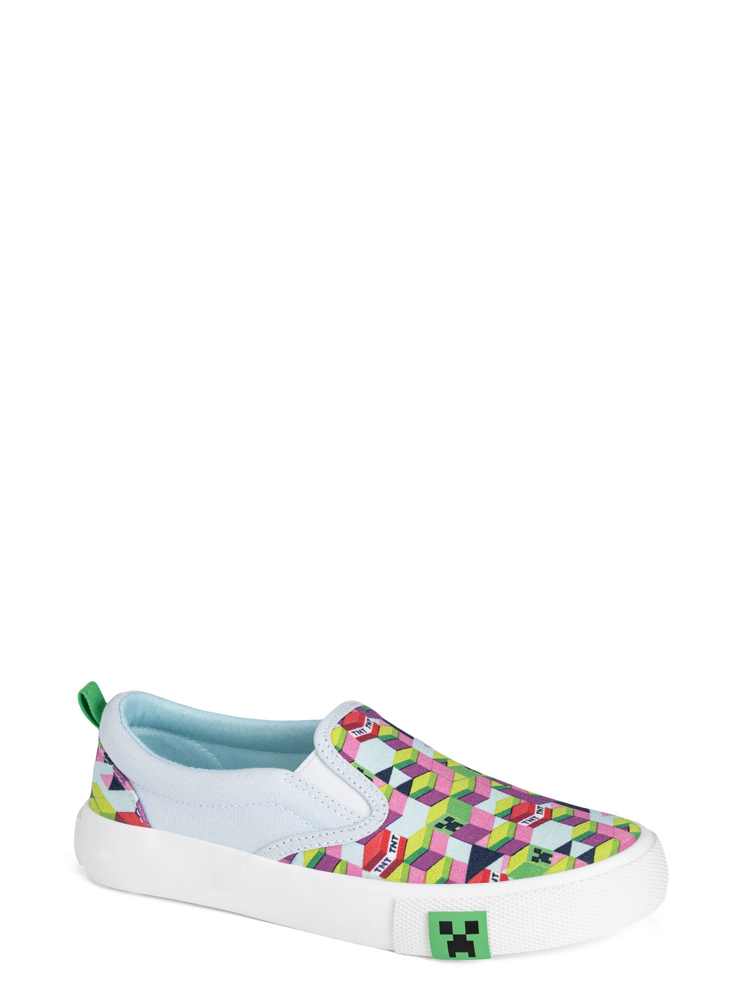 Minecraft Little & Big Kids Slip-On Sneakers