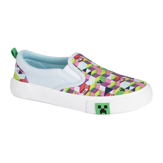 Minecraft Little & Big Kids Slip-On Sneakers