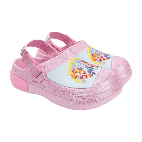 Paw Patrol Girls Toddler and Little Kid Adjustable Strap Clogs