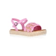 thumbnail image 1 of Wonder Nation Little Girls and Big Girls Fashion Platform Sandals, 1 of 4