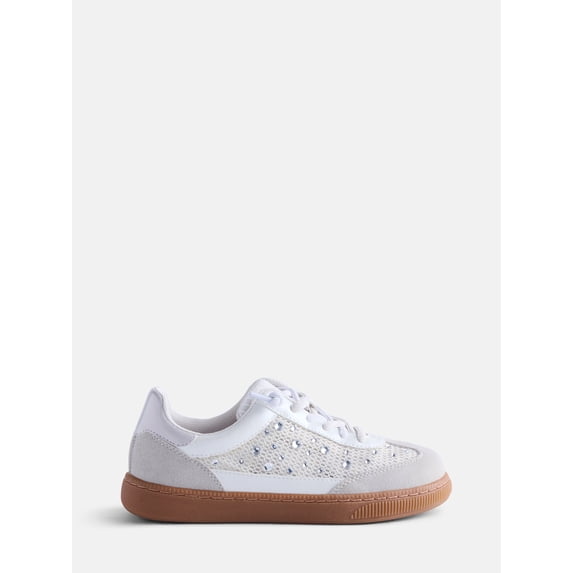 Madden NYC Girl’s Rhinestone Embellished Casual Sneakers