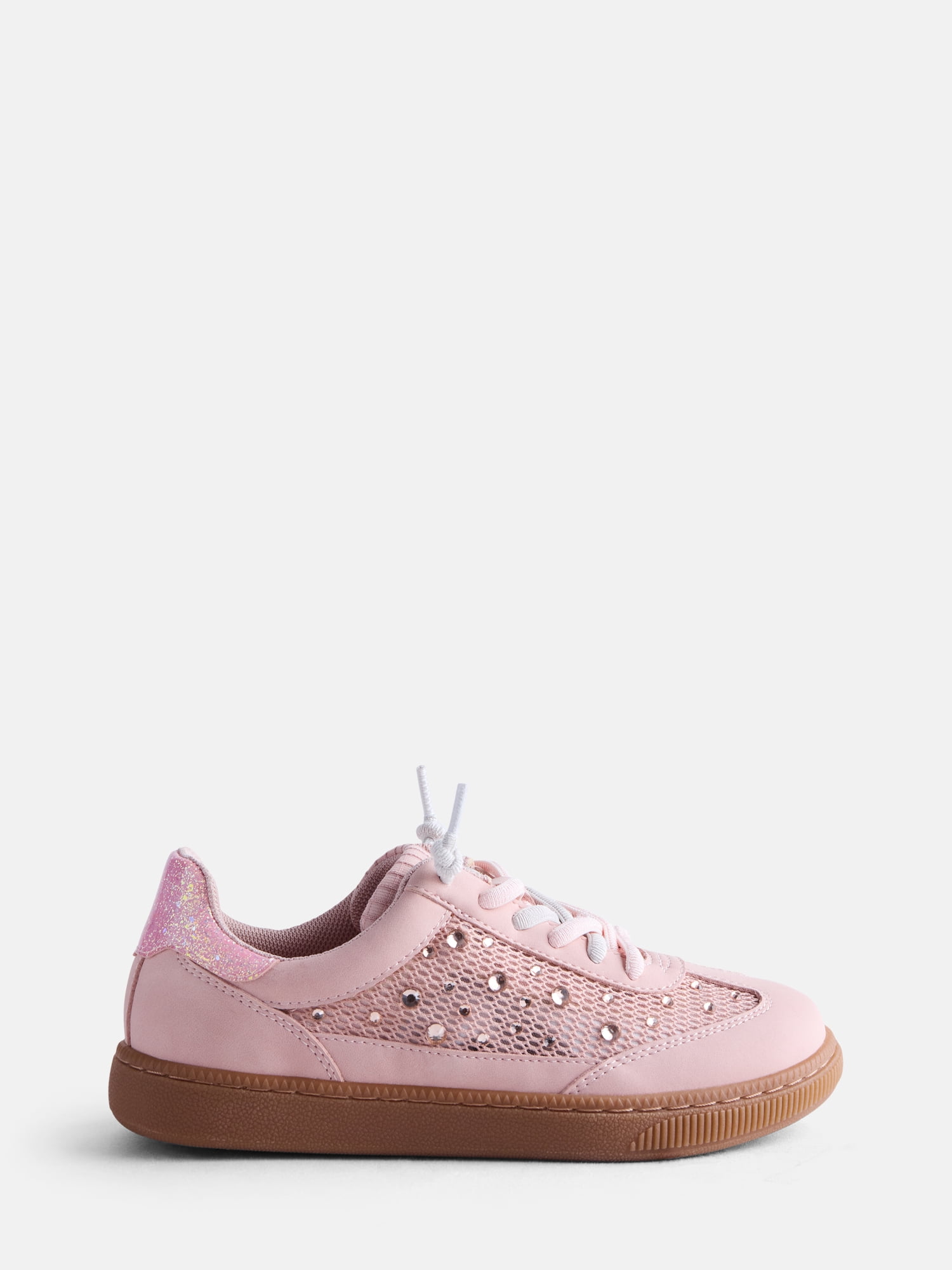 Madden NYC Girl’s Rhinestone Embellished Casual Sneakers