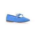 thumbnail image 1 of Madden NYC Little and Big Girls' Gingham Mesh Ballet Flats, 1 of 7