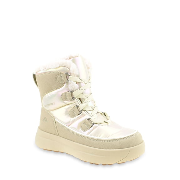 Ozark Trail Girls Waterproof Lace Up Winter Boots
