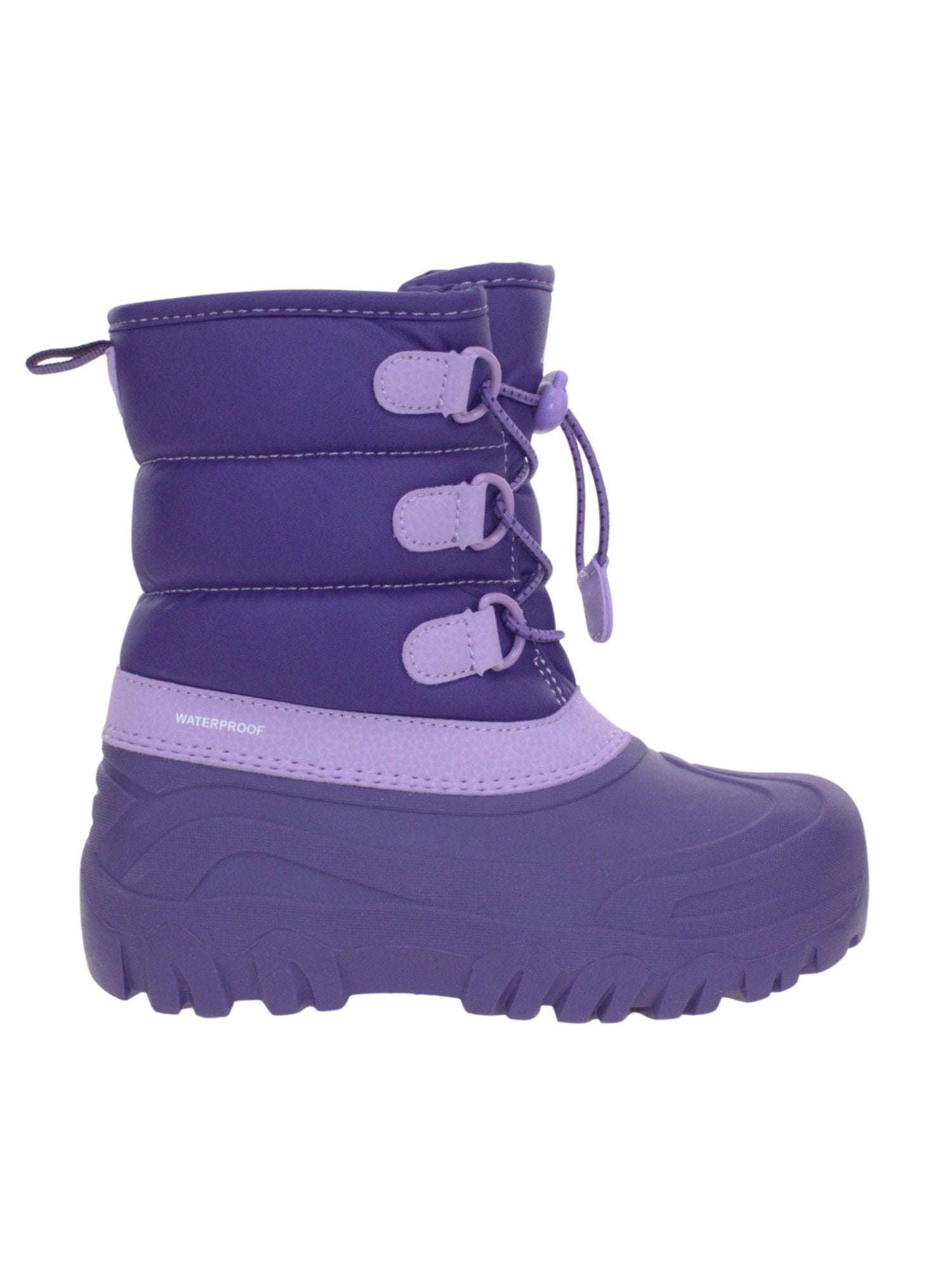 Ozark Trail Kids Waterproof Bungee Snow Boots