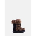 thumbnail image 1 of Ozark Trail Little and Big Girls' Faux Fur Trim Winter Boots, 1 of 5