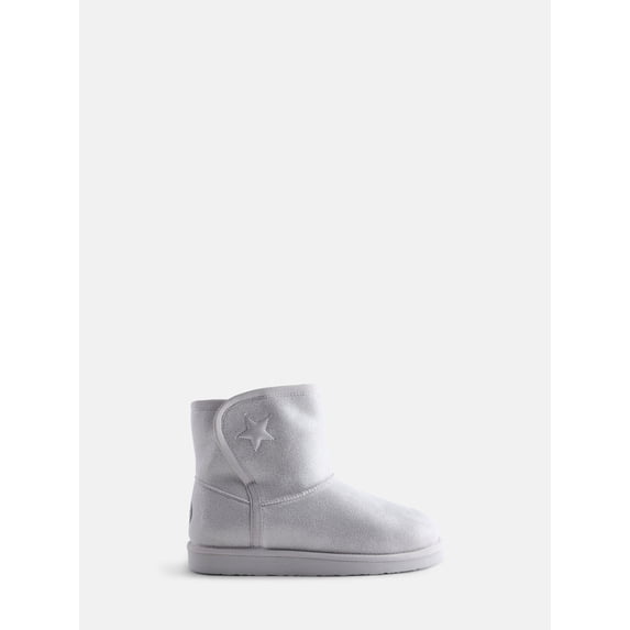 Pawz Girls' Gemma Microsuede Star Boots