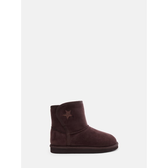 Pawz Girls' Gemma Microsuede Star Boots