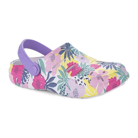 Rugged Shark Toddler, Little & Big Girls EVA Clog