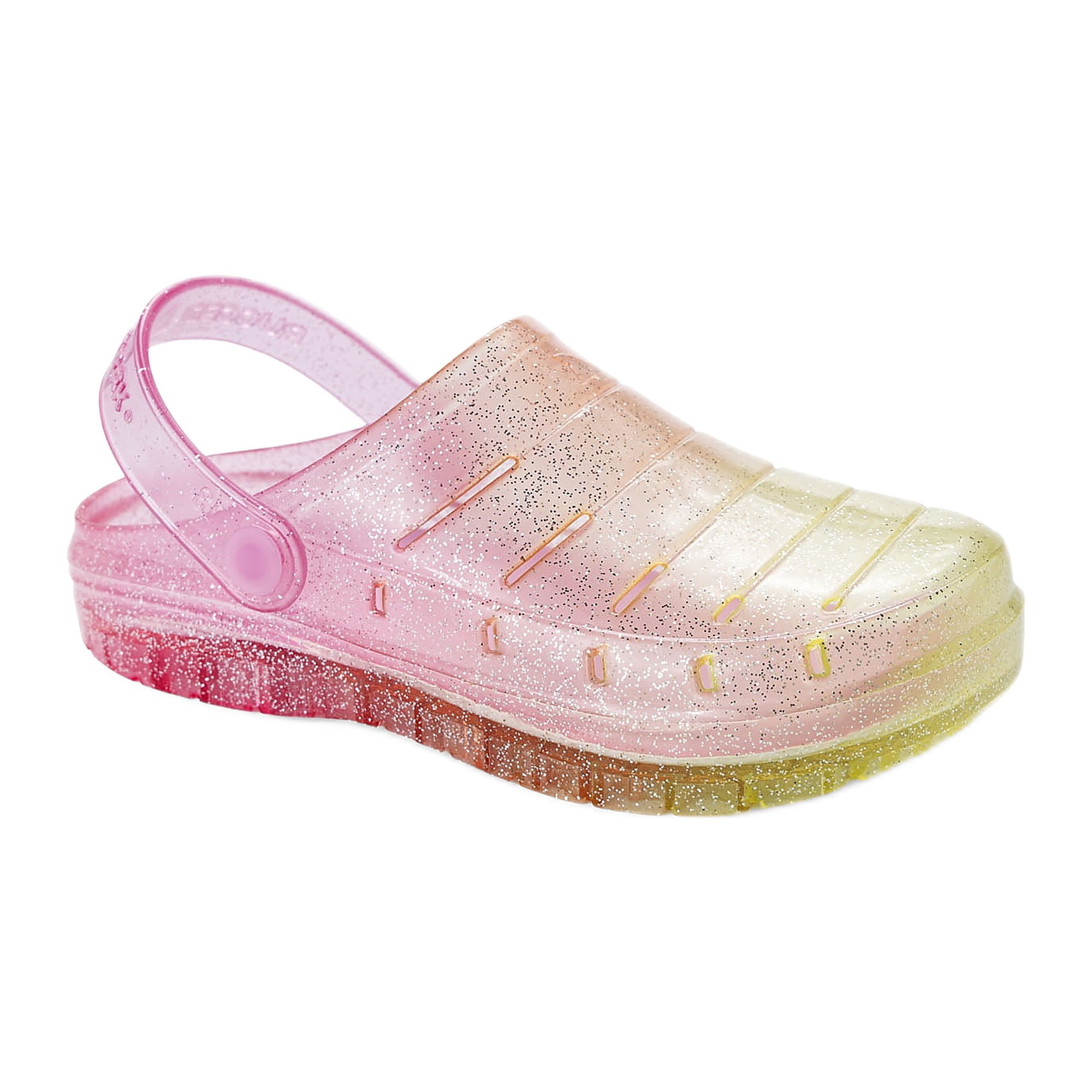 Rugged Shark Toddler, Little, and Big Girls Jelly Clog