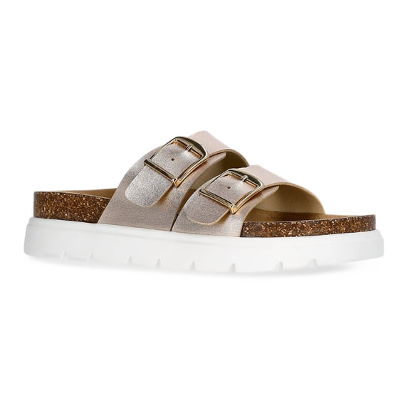 Weekend Academy Girls Double Buckle Platform Sandals