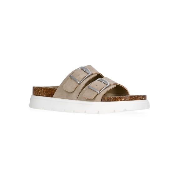 Weekend Academy Girls Double Buckle Platform Sandals