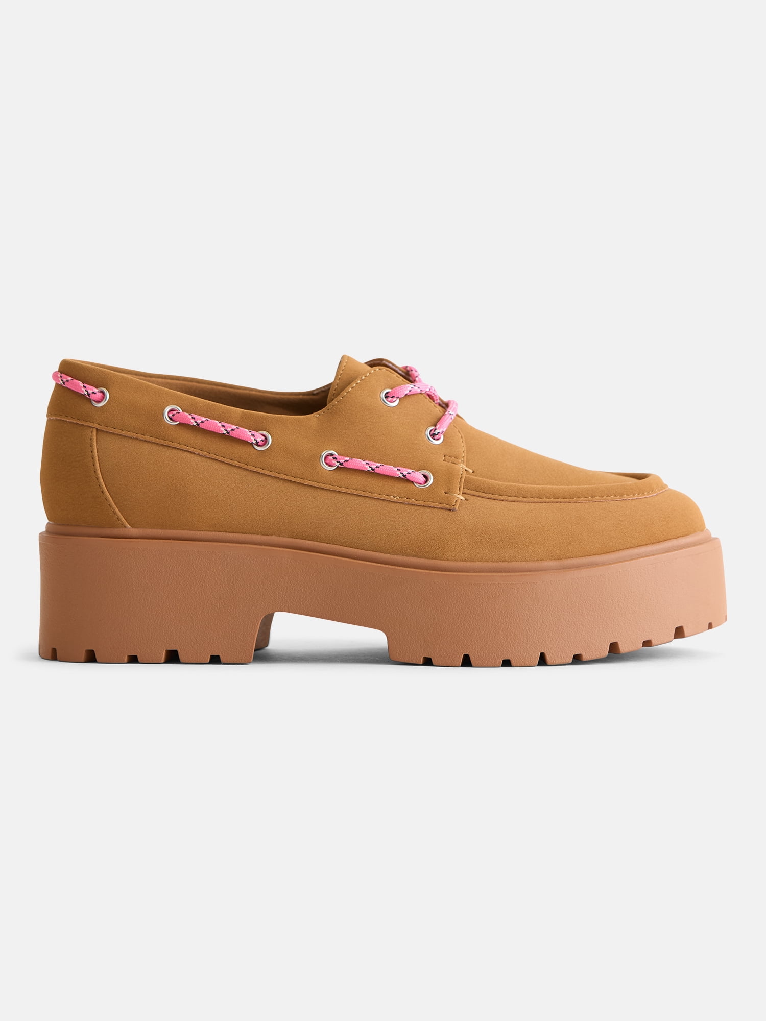 Little & Big Girls Chunky Boat Loafer Shoes