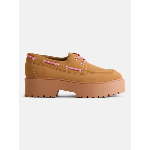 Weekend Academy Little & Big Girls Chunky Boat Loafer Shoes