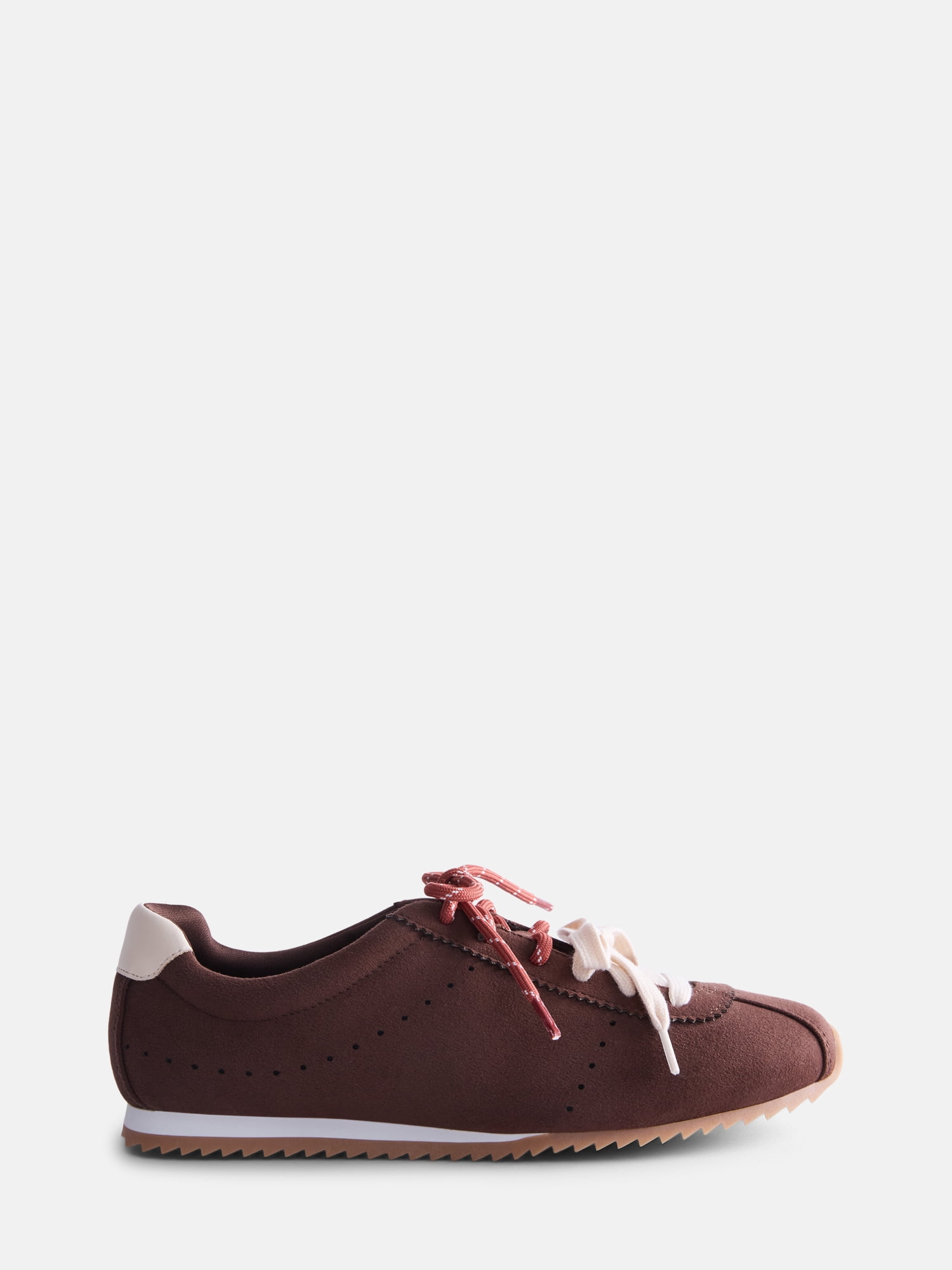 Weekend Academy Girls Low Profile Double Lace Fashion Sneakers