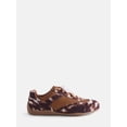 thumbnail image 1 of Weekend Academy Girls Beaded Bow Embellished Low Profile Jogger Sneakers, 1 of 5