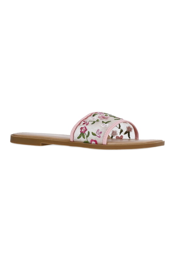 Girls Floral Sandals