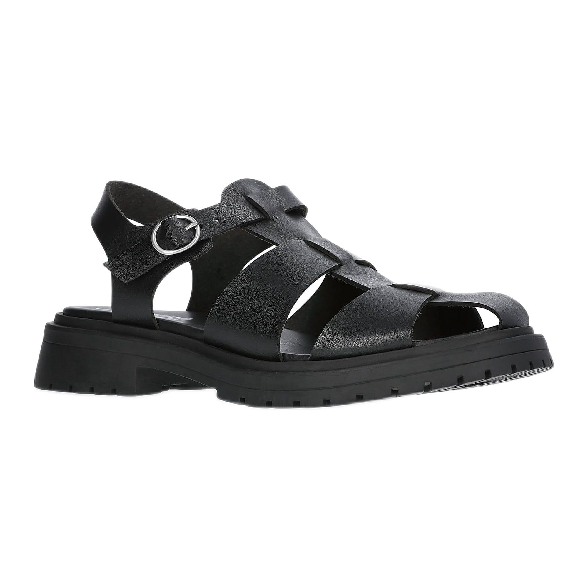 Girls Lug Sole Fisherman Sandals