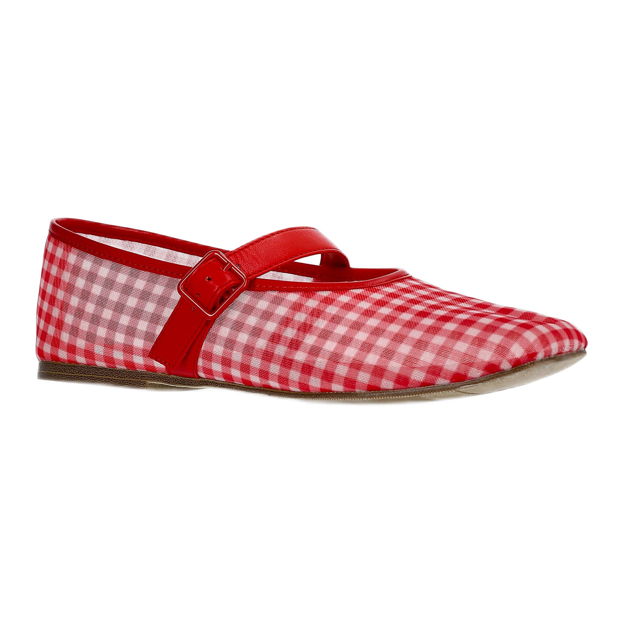 Weekend Academy Girls Mesh Ballet Flats