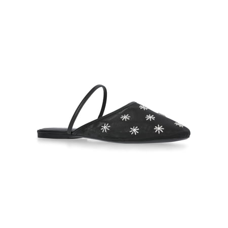Weekend Academy Girls Beaded Mesh Slip On Shoes