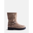 thumbnail image 1 of Weekend Academy Girls Faux Suede Moto Boots, 1 of 6