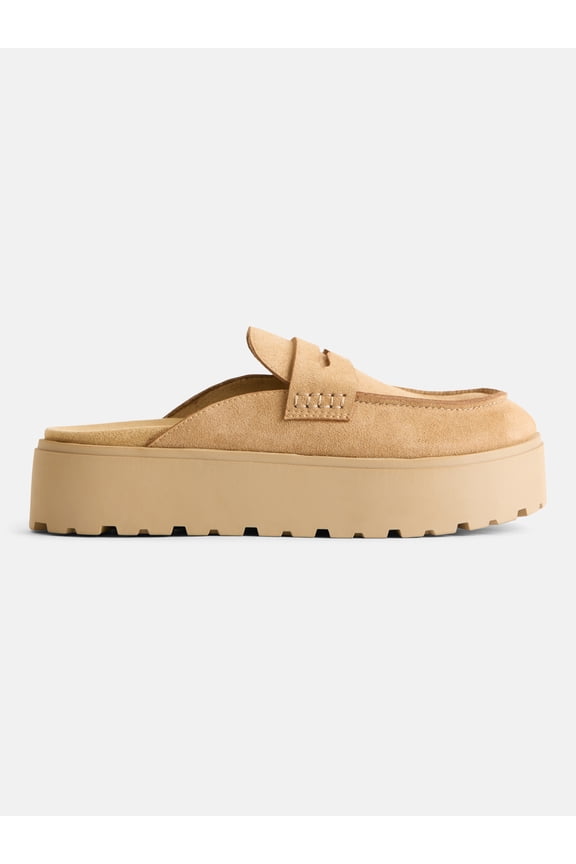 Little & Big Girls Platform Loafer Clog Shoes