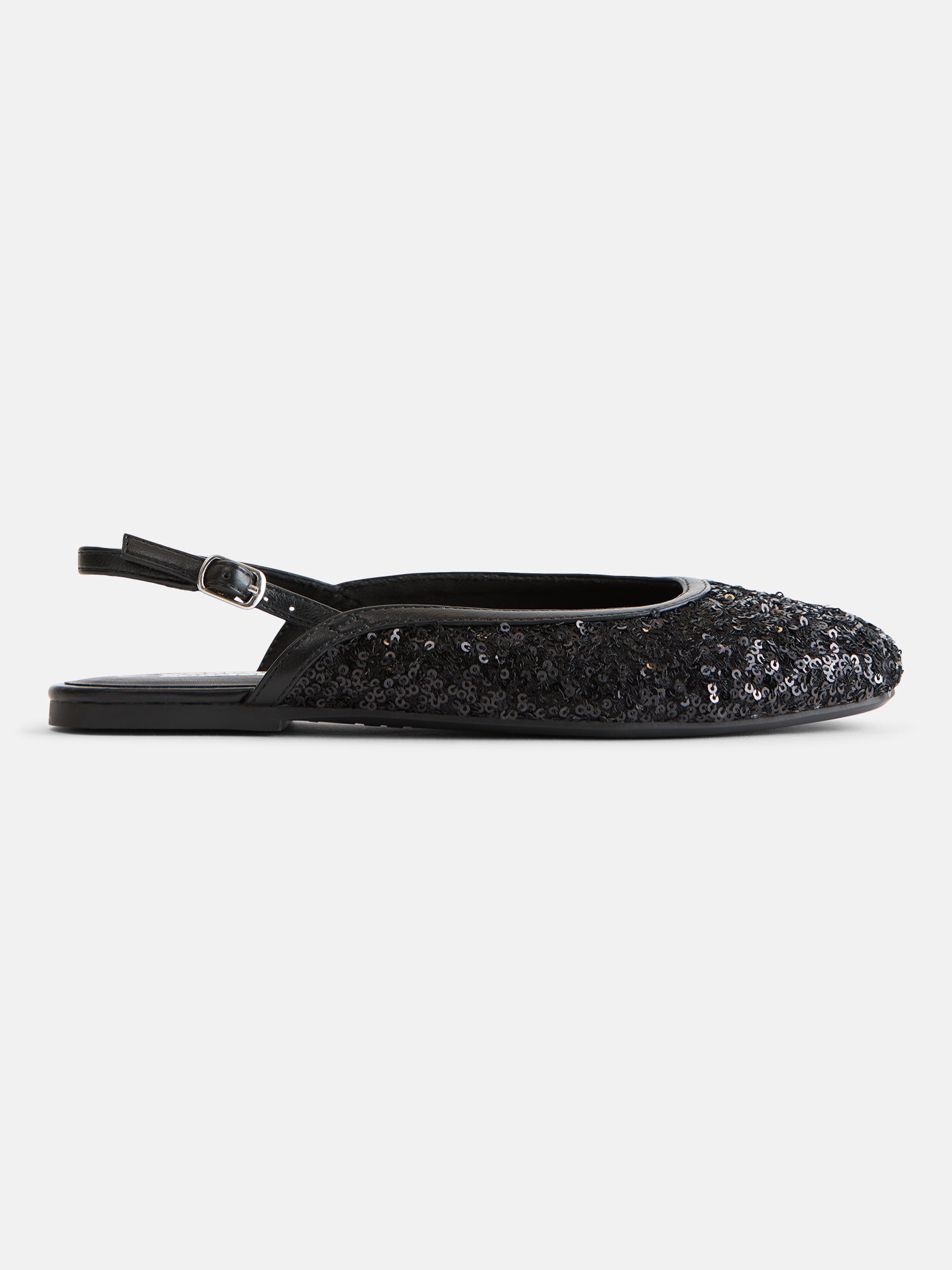 Weekend Academy Girls Sparkly Slingback Flats