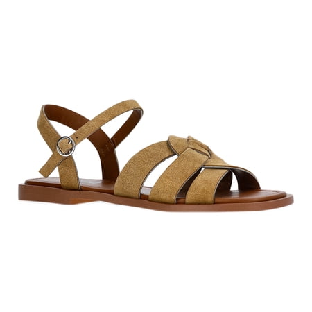 Weekend Academy Girls Faux Suede Sandals