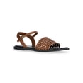 thumbnail image 1 of Weekend Academy Girls Faux Leather Woven Sandals, 1 of 6