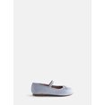 thumbnail image 1 of Wonder Nation Little and Big Girls Bow Ballet Dress Shoes, 1 of 4