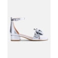thumbnail image 1 of Wonder Nation Little and Big Girls Fashion Bow Heel Dress Shoes, 1 of 4