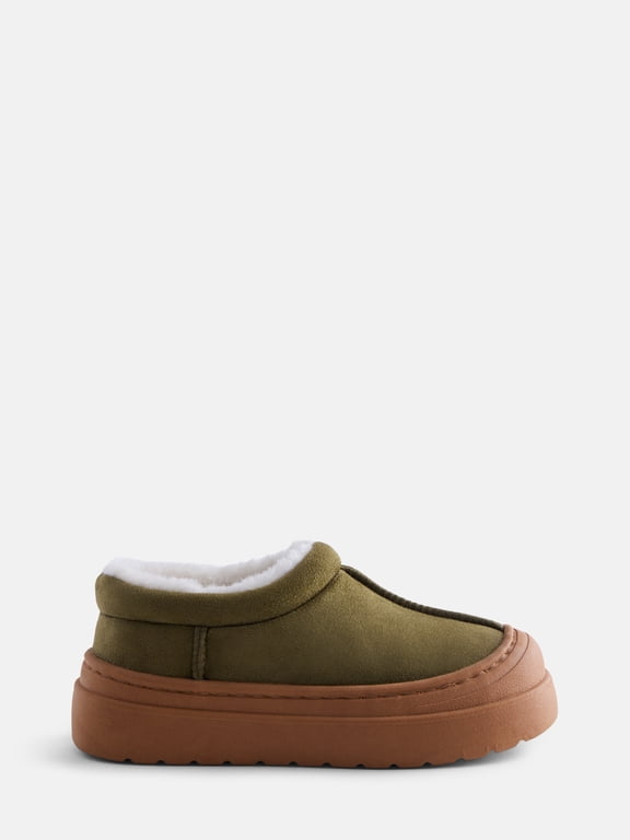 Girls Bump Toe Cozy Slippers
