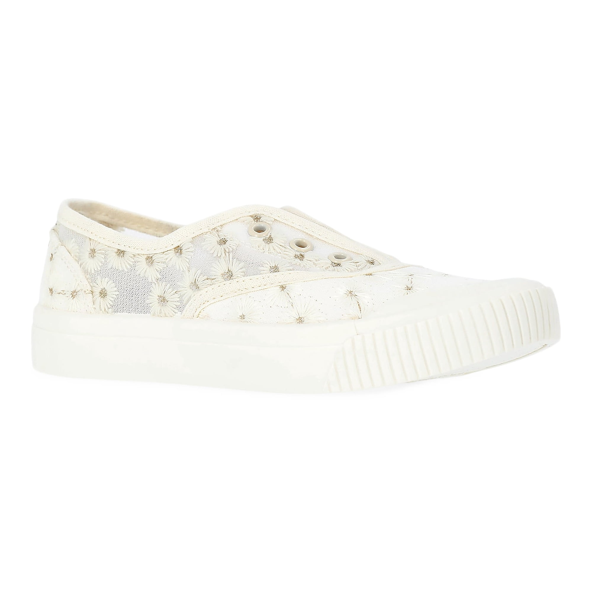 Wonder Nation Girls Casual Plimsole Sneakers