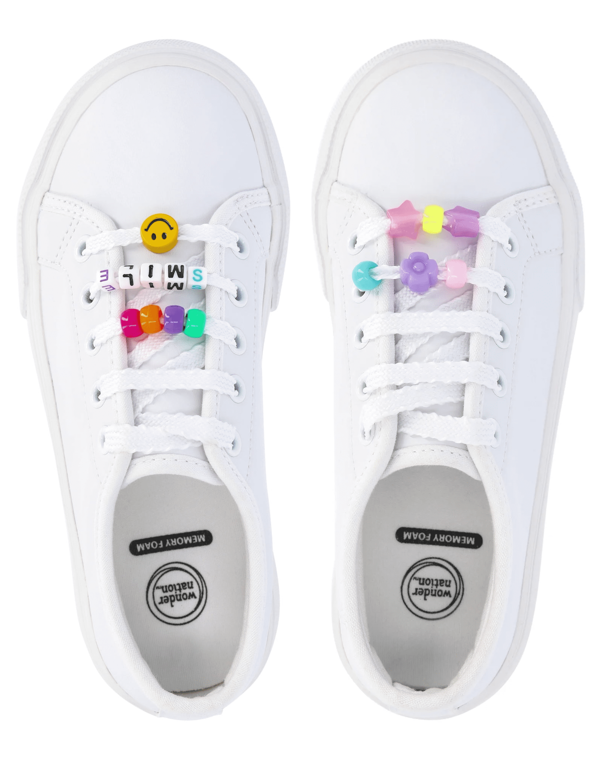 Wonder Nation Little & Big Girls Casual Skate Sneakers