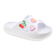 Little & Big Girls Charm Slides