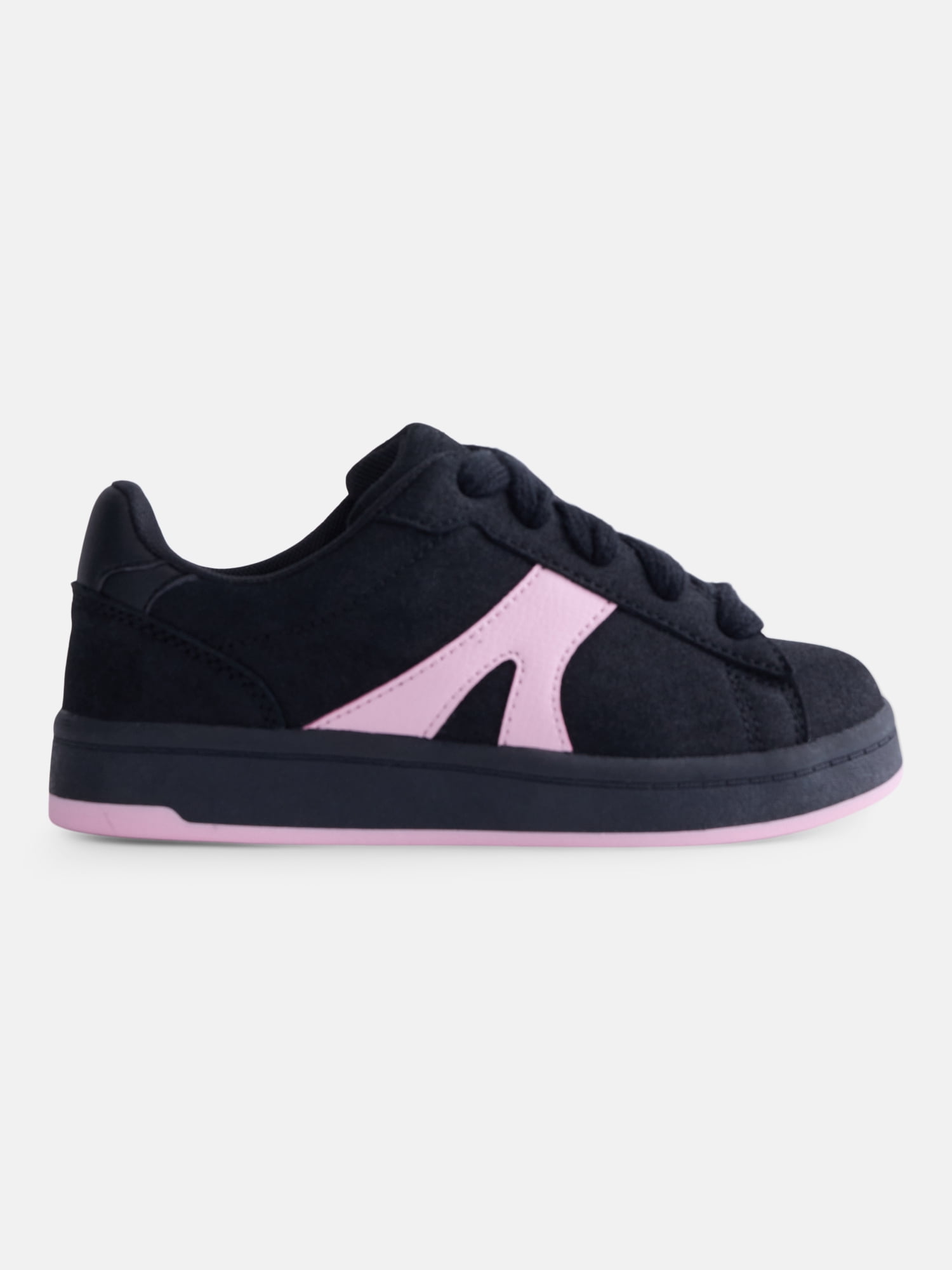 Wonder Nation Little and Big Girls' Chunky Skate Sneakers