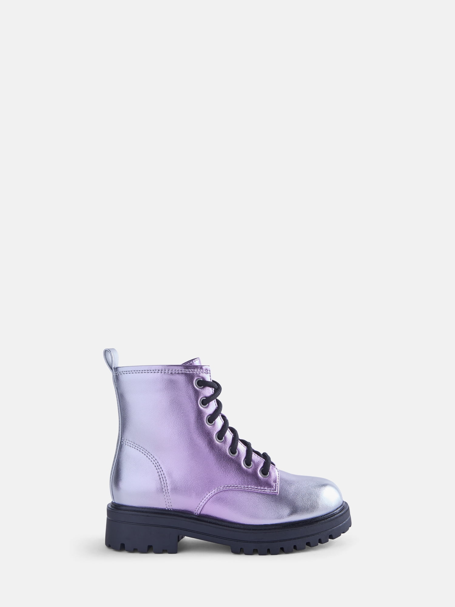 Wonder Nation Toddler, Little, & Big Girls Combat Boots