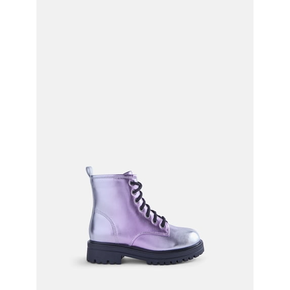 Wonder Nation Girls Combat Boots