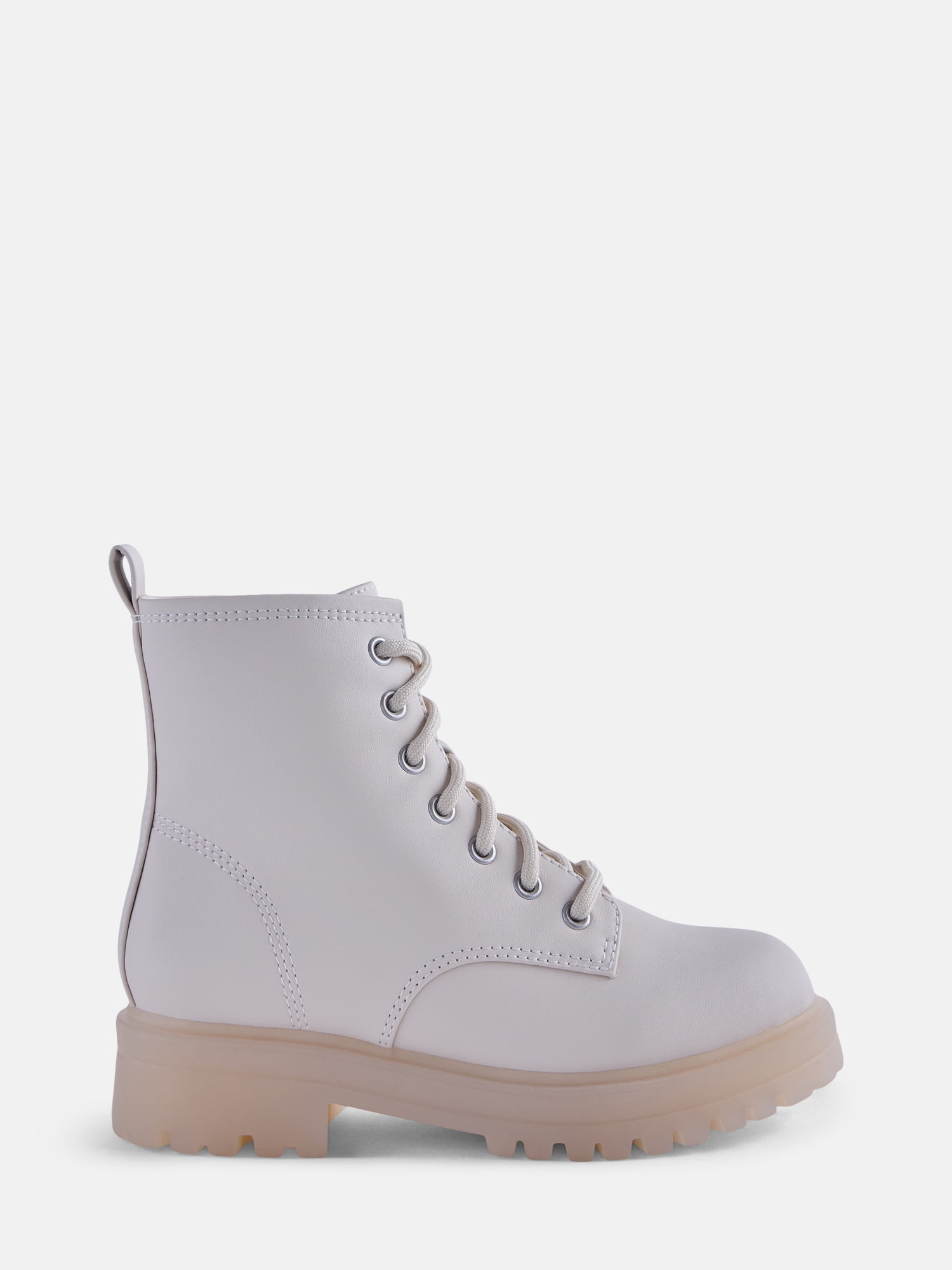 Wonder Nation Toddler, Little, & Big Girls Combat Boots