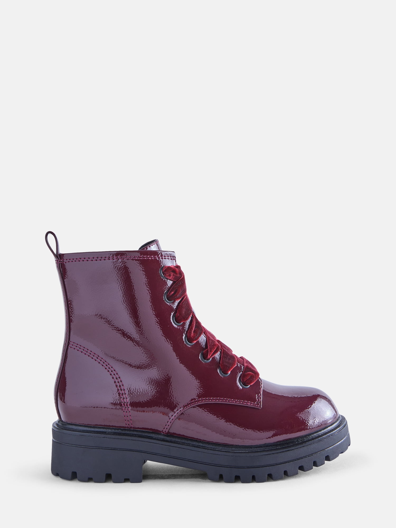 Wonder Nation Toddler, Little, & Big Girls Combat Boots