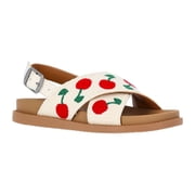 Little and Big Girls Crossover Sandals