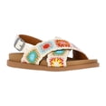 thumbnail image 1 of Wonder Nation Little and Big Girls Crossover Sandals, 1 of 6