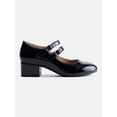 thumbnail image 1 of Wonder Nation Little and Big Girls Pump Dress Shoes, 1 of 5