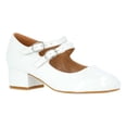 thumbnail image 1 of Wonder Nation Toddler, Little and Big Girls Double Strap Dress Shoes with Block Heels, 1 of 6