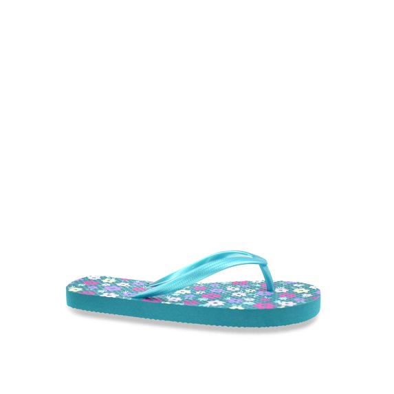 Wonder Nation Little & Big Girls Printed Flip Flop