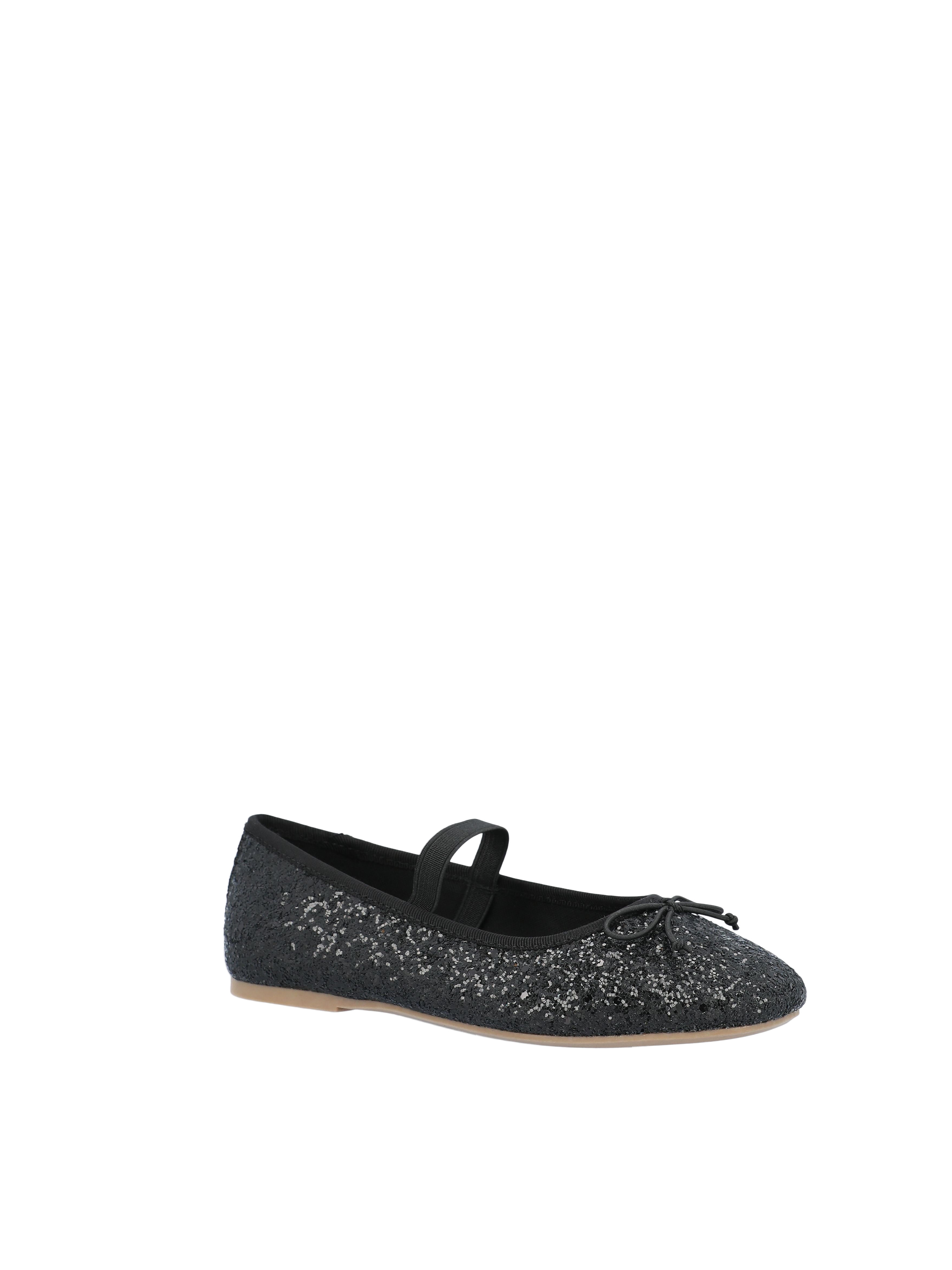 Little Girls and Big Girls Glitter Ballet Flats