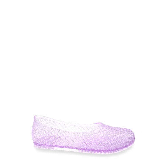 Wonder Nation Girls Jelly Ballet Flats