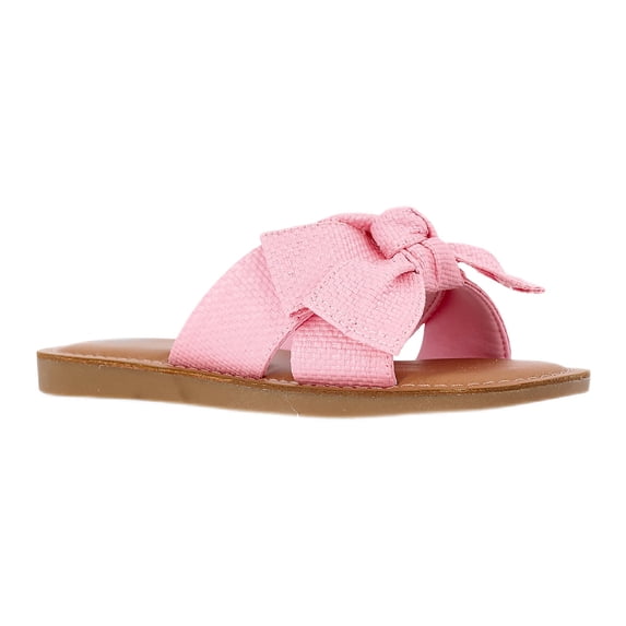 Wonder Nation Little Girls and Big Girls Mommy & Me Flat Sandals