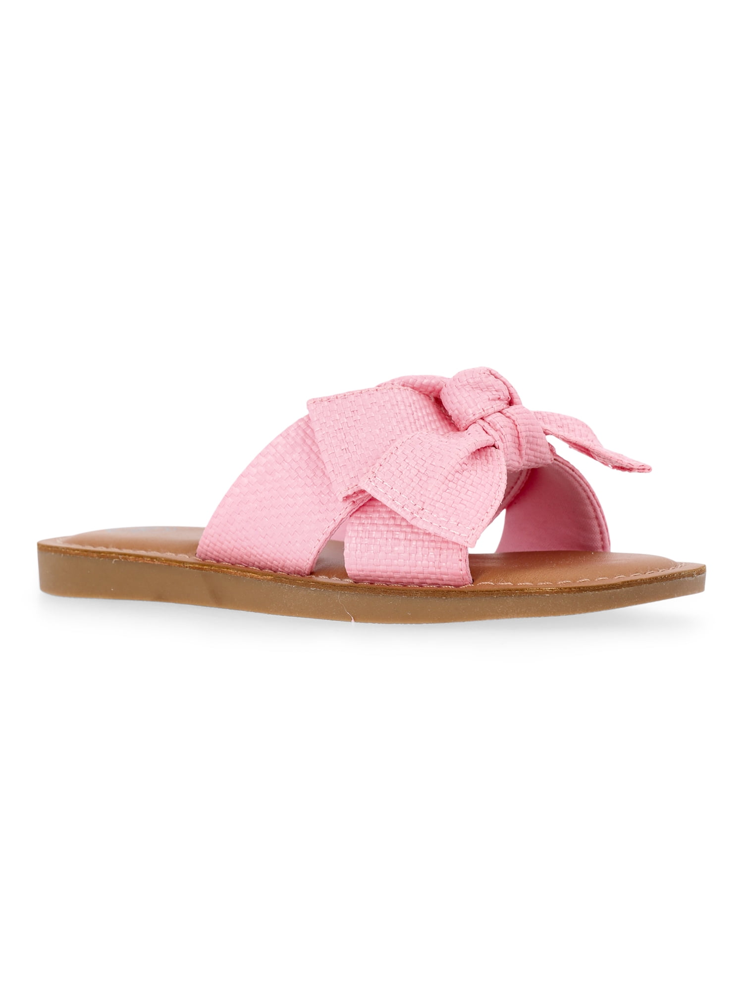 Wonder Nation Little Girls and Big Girls Mommy & Me Flat Sandals